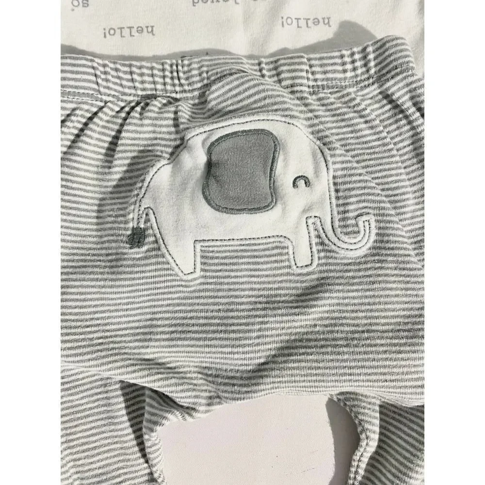 Carter's Onesie & Pant Elephant Se